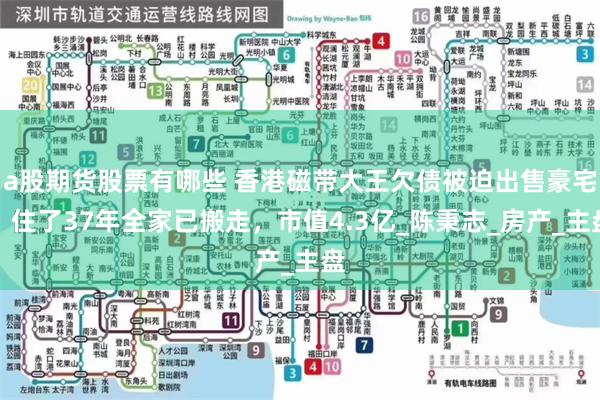 a股期货股票有哪些 香港磁带大王欠债被迫出售豪宅，住了37年全家已搬走，市值4.3亿_陈秉志_房产_主盘