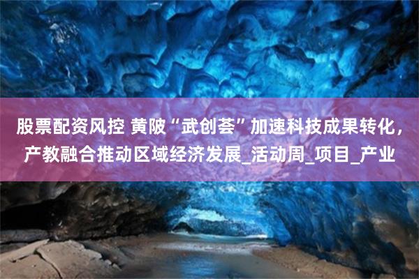 股票配资风控 黄陂“武创荟”加速科技成果转化，产教融合推动区域经济发展_活动周_项目_产业