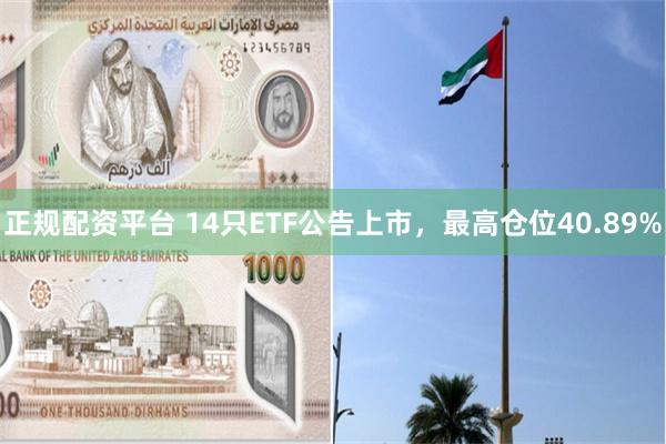 正规配资平台 14只ETF公告上市，最高仓位40.89%
